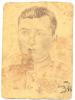 אמן לא ידוע: דיוקן סמיון ממיסטבלוב במדי הצבא האדום, ברסלאו, 1946