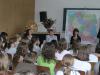 Hannah Gofrit meeting with schoolchildren in Warsaw