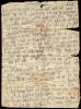 מכתב שהוברח בכיכר לחם אל סוניה צ'רני שהסתתרה מחוץ לגטו קובנה