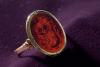 טבעת החותם של היינריך סמסון מהעיר נורדן, גרמניה, שקיבל בנו היינץ כשנפרד ממנו