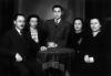 La famille Hellmann, Brno, Tchécoslovaquie, 1939. De gauche à droite : Avraham, Lilly, Max, Edith, Charlotte