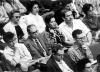 Audience in the courtroom at the Eichmann trial, 1961