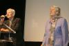 (משמאל לימין): אלישבע אורבך ובטי באוש, אחיות, ממשתתפי סרטה של מישל אוחיון, גנבי עפרון למעני, זוכה פרס אבנר שלו לשנת 2007
