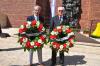 Dr. Wolfgang Engels and Dr. Peter Wolf at the Wreath Laying ceremony
