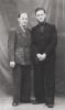 יהושע ליפשיץ (משמאל) עם חברו למחתרת סילבן ריכטר,  פריגאו, צרפת,  1944