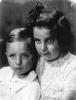Siblings Krystina and Pavel Chiger, Lwow, 1941