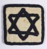 Jewish badge that belonged to Medea Schneller-Brener from Iasi, Romania. 