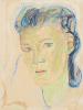 Charlotte Salomon (1917-1943), Self-portrait, Villefranche-sur-Mer, 1939-1941