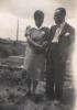 Last photo of Hugo and Irma Schwarz, taken in the Gurs camp and sent to Heinz on the occasion of his Bar Mitzvah