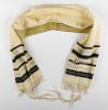Prayer shawl Jiři Bader received for his Bar Mitzvah, celebrated in the Theresienstadt ghetto in 1944