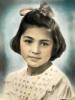 חביבה קובר ב-1948, שנה לאחר הגעתה לישראל.