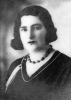 Feigele Salma, daughter of Rabbi Yehoshua Liberman, prewar. Salma was murdered in the ghetto together with her two children, Isia (aged 7) and Rubin (aged 3)