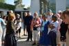 ICEJ Norway Feast Tour at the entrance to the Avenue of the Righteous at Yad Vashem on 21/10/2016 – photo 1
