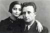 Edith Herskovic and her father, Marcel
