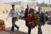 ICEJ (International Christian Embassy Jerusalem) Executive Director Dr. Juergen Buehler accompanied by the International Director Rev. Juha Ketola laid a wreath in the ceremony
