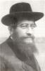 Rabbi Moshe Chaim Lau, the rabbi of Piotrkow Trybunalski and father of Rabbi Israel Meir Lau 