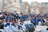 Ceremony for youth groups held in Yad Vashem's Valley of the Communities