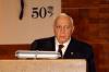 Prime Minister Ariel Sharon speaking at the ceremony marking Holocaust Martyrs' and Heroes' Remembrance Day