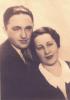 Michael and Ella (Levenstein) Rapoport, Riga, before WWII Courtesy of Arieh Reisser, Rehovot
