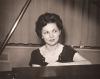 Жанна Доусон (Аршанская) в музыкальной консерватории при университете штата Индиана. США, 1961 год
