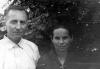 Адольф Ильич Бука с женой Ефросиньей. 1946 год