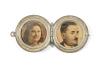 Family memento from before the war: a locket with photos of Leo and Chava Fürst