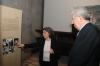 Il Primo Ministro d' Italia Mario Monti visitando Yad Vashem nel aprile 2012 guidato da Iael Nidam-Orvieto, la direttrice della casa editrice di Yad Vashem