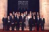 La delegación de Yad Vashem para la ceremonia de los premios Príncipe de Asturias en el Teatro Campoamor en Oviedo. 