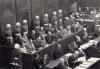 首要战犯审判中的被告，德国纽伦堡，1946年