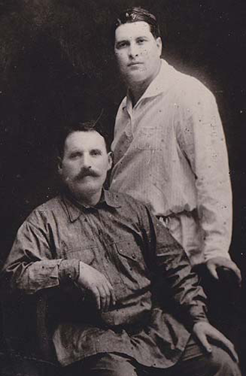 Исраэль Бродский и Иосиф Свердлов, фотография 20-х годов
