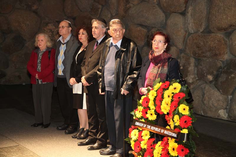 טקס זיכרון לקהילת יהודי מקדוניה
