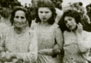 Šķede, near Liepāja, Latvia. Jewish women before their execution, December 1941.