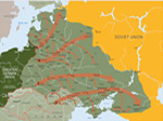 The Routes of the Einsatzgruppen Killing Unit