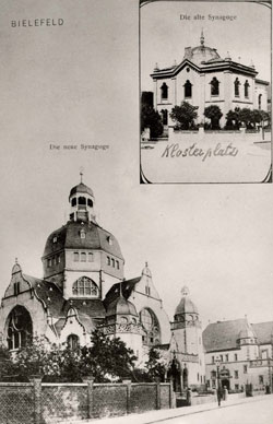 Die Synagogen in Bielefeld, Deutschland