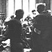 Ende August 1942. Juden werden in der orthodoxen Synagoge in Wiesbaden konzentriert