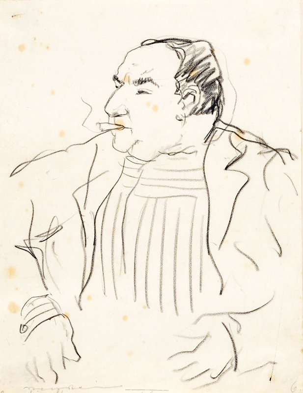 Porträt von Kurt Gerron, 1929. Kurt Herald Isenstein (1898-1980) 