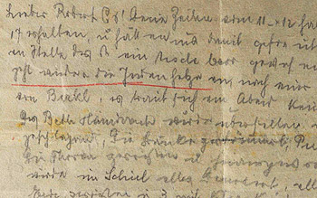 Ein Brief aus Wien dokumentiert den Novemberpogrom