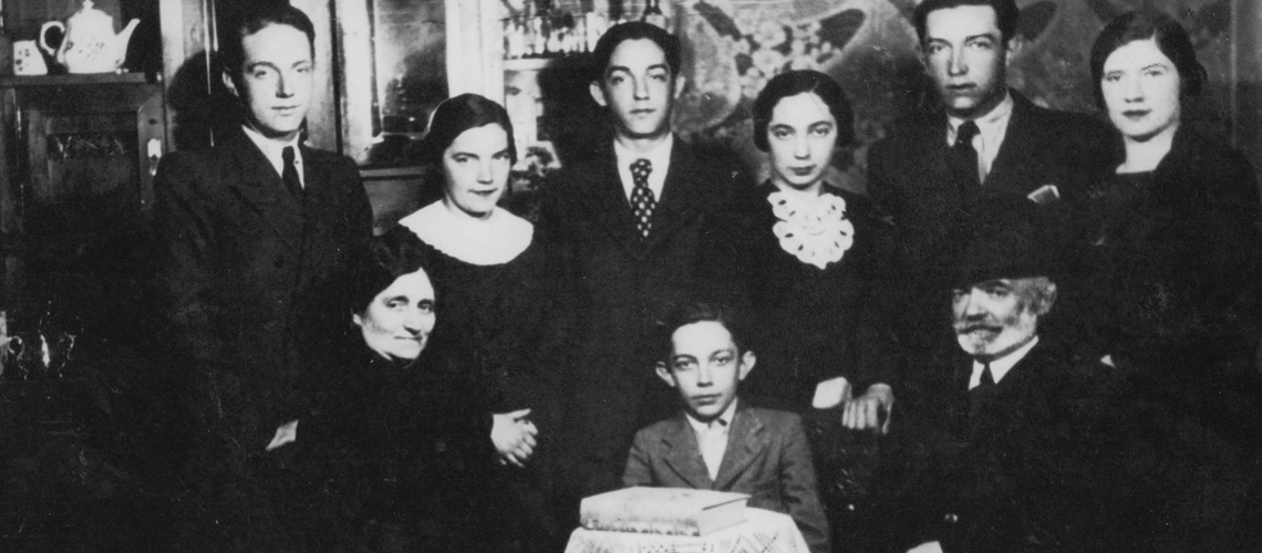 The Salzberger family, Munkács, prewar