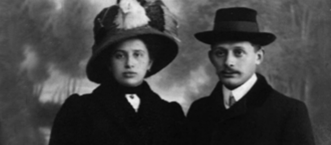 Simcha and Elisheva Zabludowski, Warsaw, 1920s