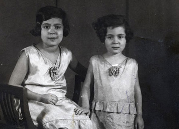 Ester (left) and Margot Goldstein