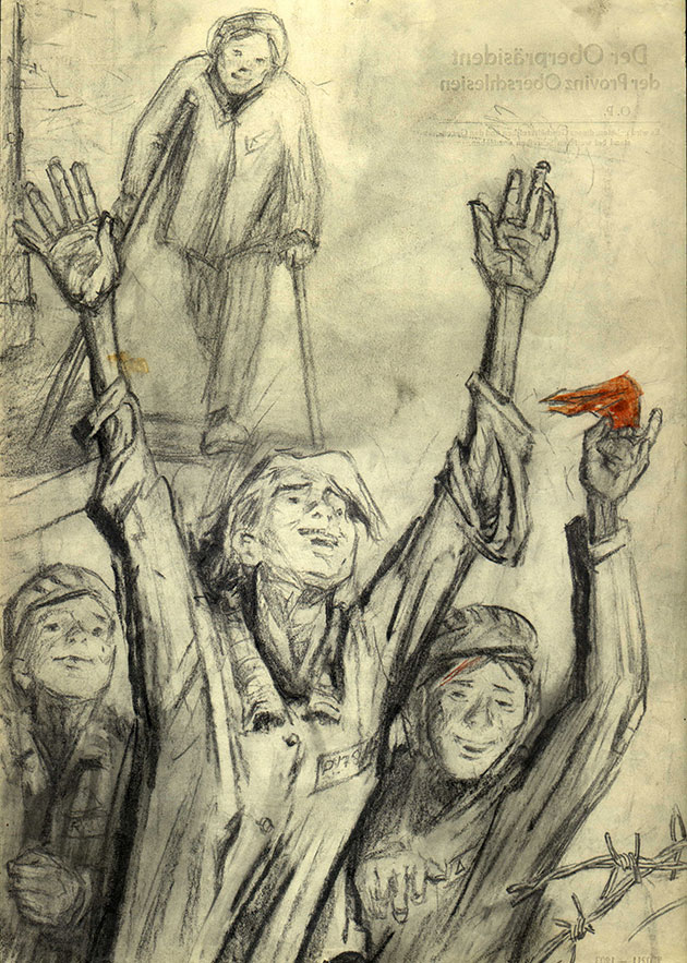 Zinovii Tolkatchev. "The Liberators Have Arrived"