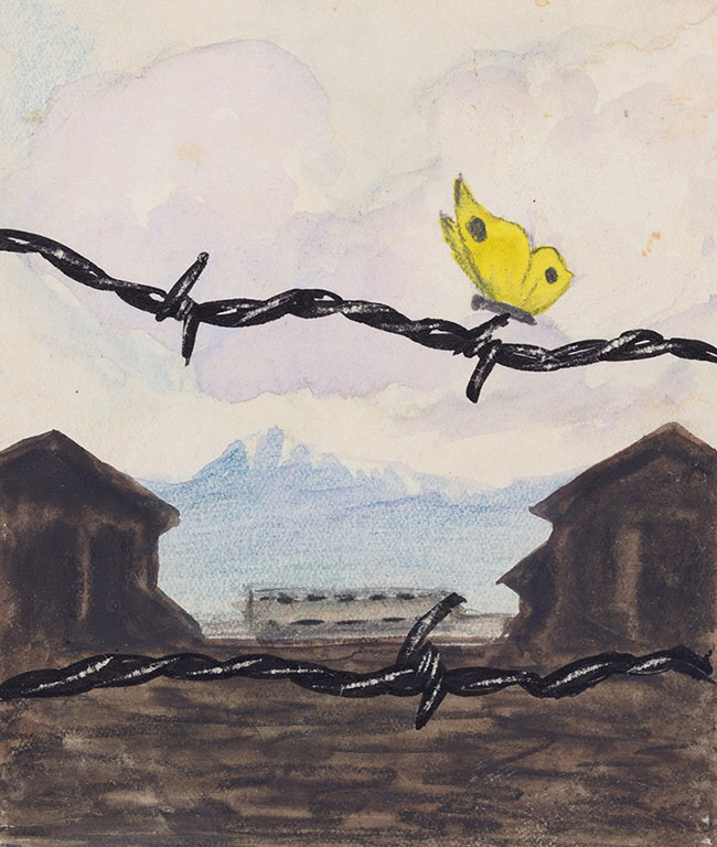 אביב אחד, מחנה גירס, 1941