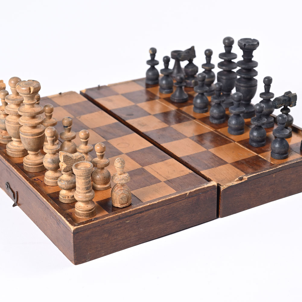 Chess Sets, a Brief Respite from a Harsh Reality