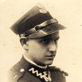 Boas Leser in his Polish army uniform, WWII