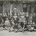 תלמידי בית-ספר עברי, פרושקוב, פולין, ינואר 1938