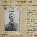 Joseph Top’s identity card with his assumed name – Joseph Safrai