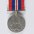 British Army medal awarded to Julian Czerwonogora for his service in World War II