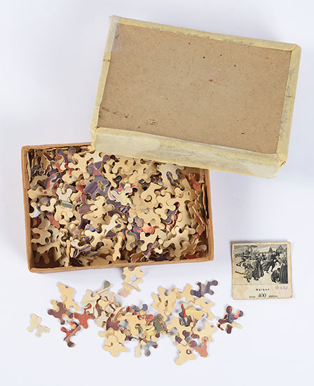 "Vanished" puzzle that belonged to Chana (Hendrika) Broer from Vught, the Netherlands