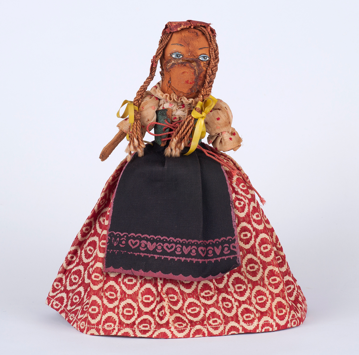 A doll made by Pauline Hirsch Klauber in the Theresienstadt ghetto