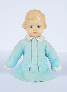 Doll belonged to Agatha Miriam Ressler from Slovakia